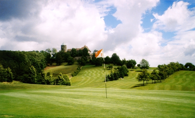  Golfplatz Colmberg mit Burg